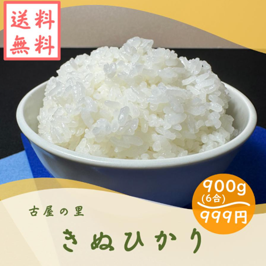 新米】すずちゅんのお米6合(900g)(令和6年度産白米) 簡易無洗米 減農薬 
